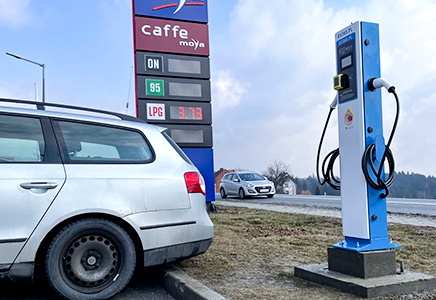 Cargador AC EV (22kW) en Polonia